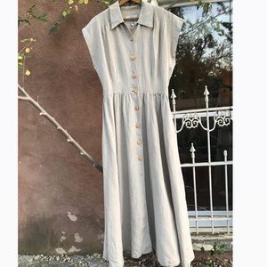 Armani Vintage Linen Dress
